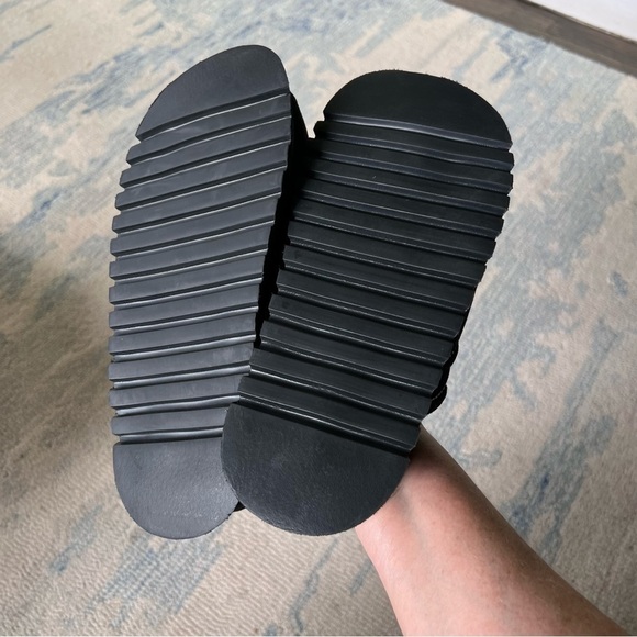 FREE PEOPLE EVERYDAY MULES IN BLACK SIZE 7.5 NWOT - Picture 6 of 8